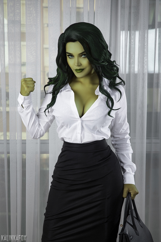 amateur photo Kalinka-Fox-She-Hulk-2