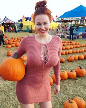 Pumpkin picking