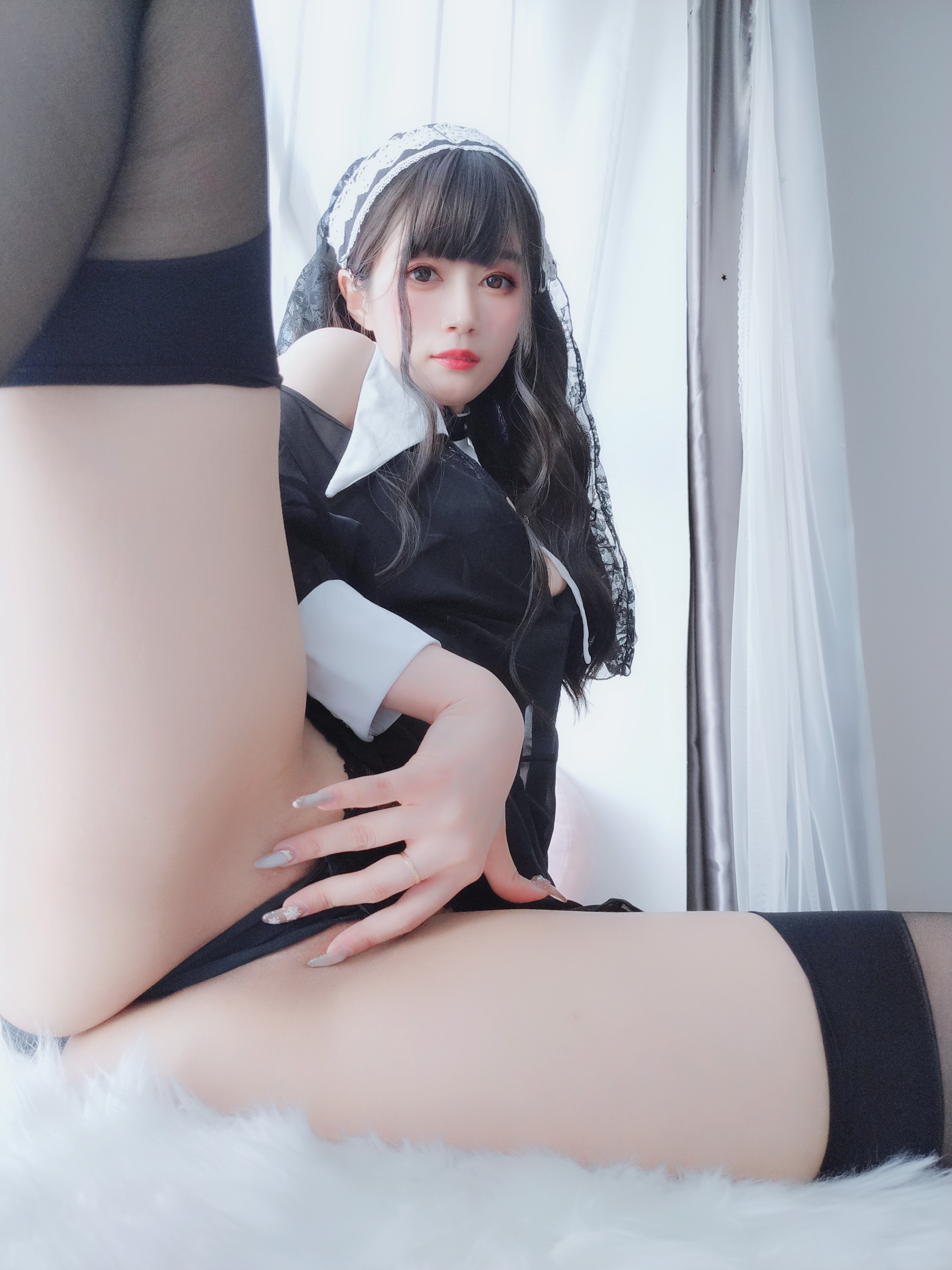 amateur photo Baiyin811 (白银81) - 蕾丝修女 (20)