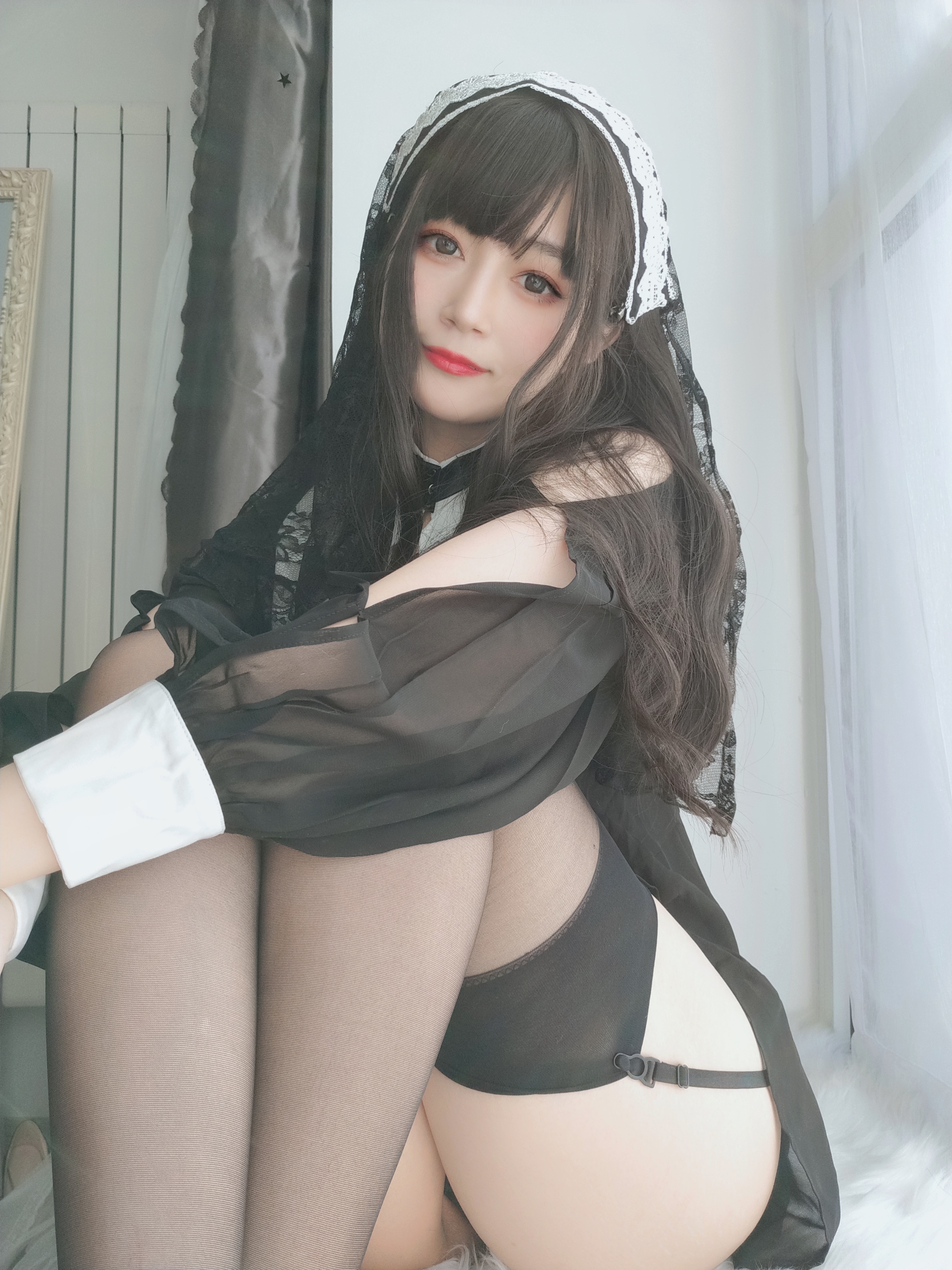 amateur photo Baiyin811 (白银81) - 蕾丝修女 (24)