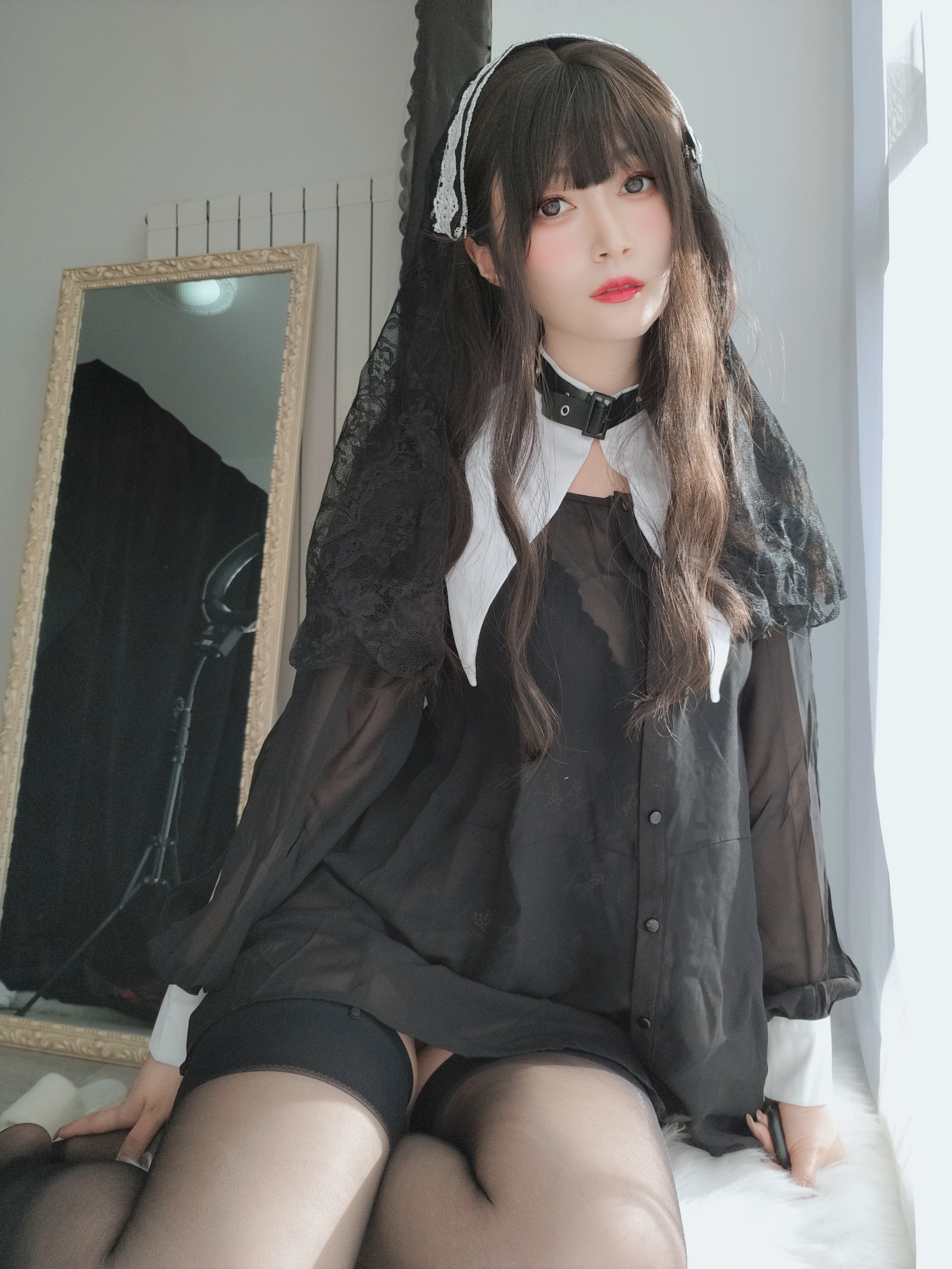 amateur photo Baiyin811 (白银81) - 蕾丝修女 (30)