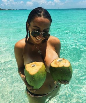 amateur pic PictureThose Are Some Big Coconuts...