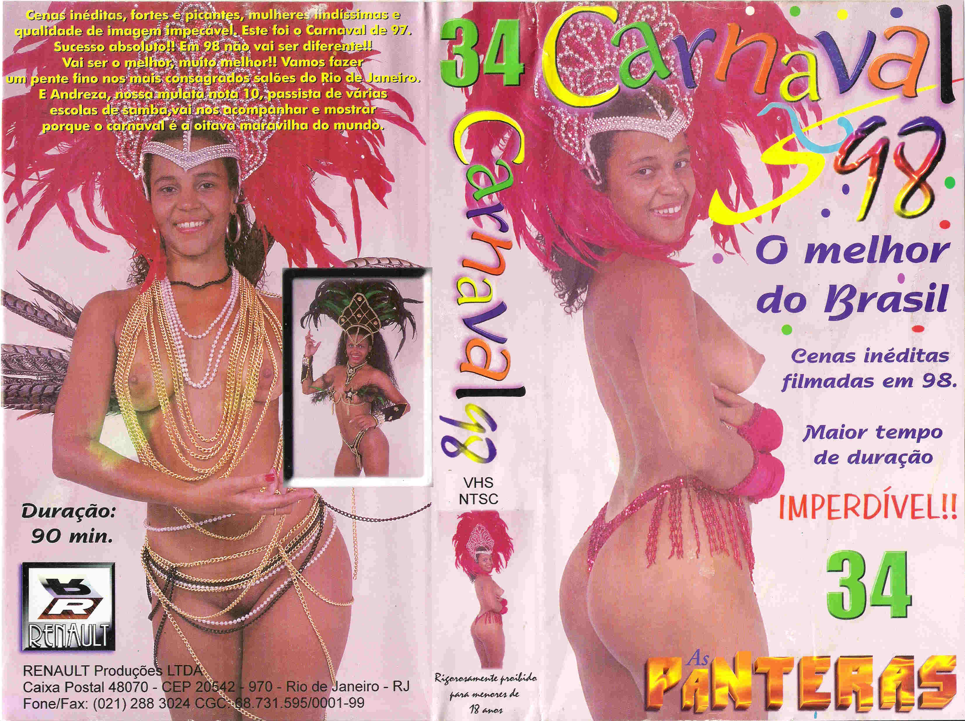 newbie listing RENAULT PRODUÇÕES - AS PANTERAS VOL.34 - CARNAVAL 98