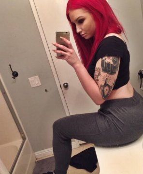 amateur pic Gorgeous colored hair