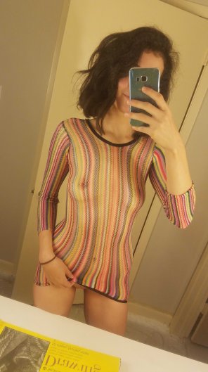amateur pic I like wearing slutty dresses [F24]