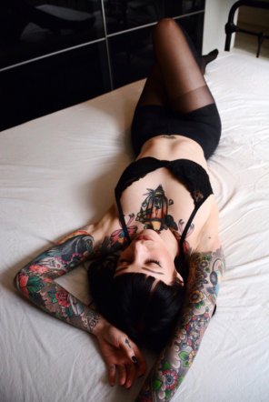 Tattooed beauty