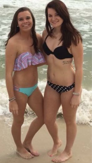Me and my friend at a beach in Florida.