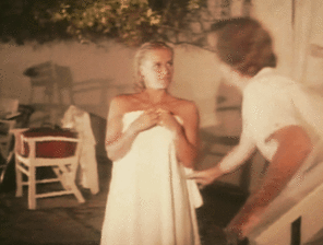 Belinda Mayne in the 1984 movie ~ â€˜White Fireâ€™ 