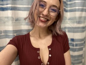 amateur photo My glasses almost match my hair
