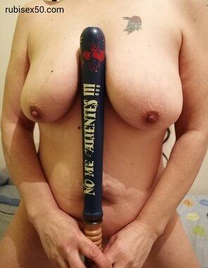 amateur pic Rubi, 50 years old, having fun with my nightstick