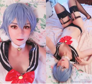 [Self] Hey dyke grills <3 Rei Ayanami cosplay here XD