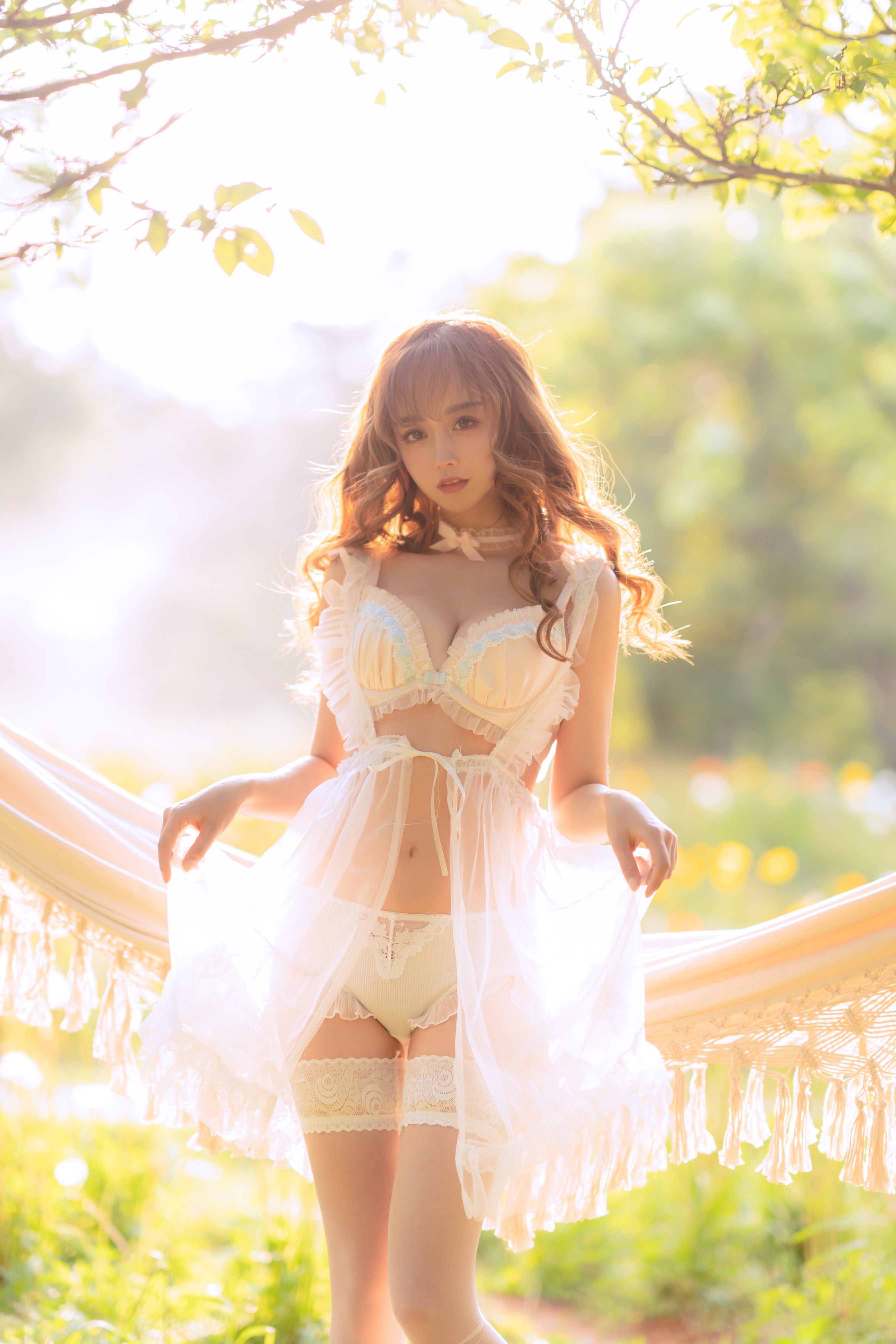 amateur photo Mixian Sama (过期米线线喵) - 夏日限定 吊床 (5)