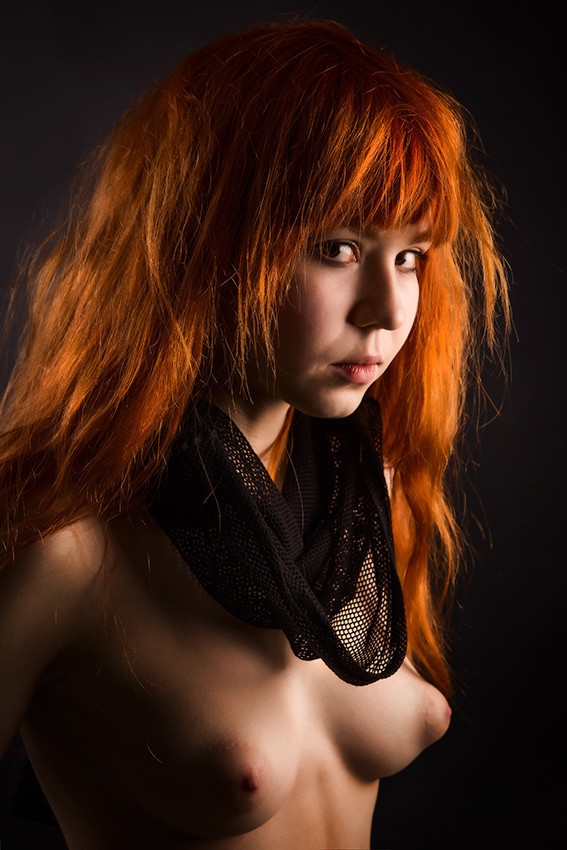 Virgin otngagged asian redhead