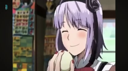 Anime Girl Eats Garlic Colored Cum Ice Cream