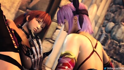 Dead Or Alive Demon Fuck With 2 Girl Animation With Sou