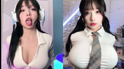 Busty Asian Teen - Cam Show