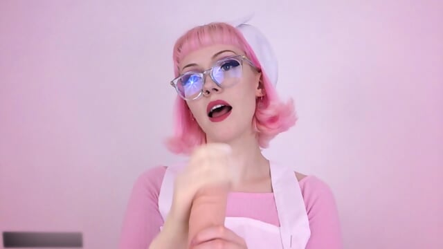 Nurse Evie Drains Ur Cock with Her Hands & Mouth 3 Times During Ur Visit