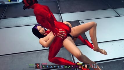 The Anomly And Gina Shared The Fun Together. Future Love Space Machine Sex Gameplay By Me.