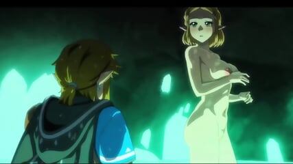 Zelda Give Pussy To Link & Blowjob - Uncensored Hentai