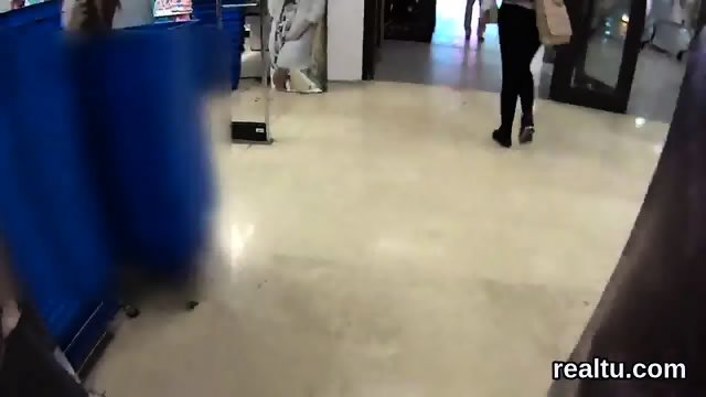 Beautiful czech teen was seduced in the mall and nailed in pov