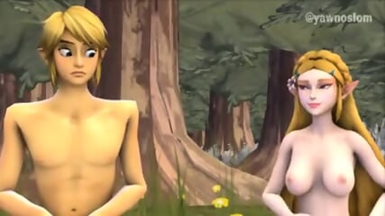 Zelda And Link Take A Dump Together