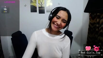 Petite Skinny Teen With Big Natural Tits Webcam Solo