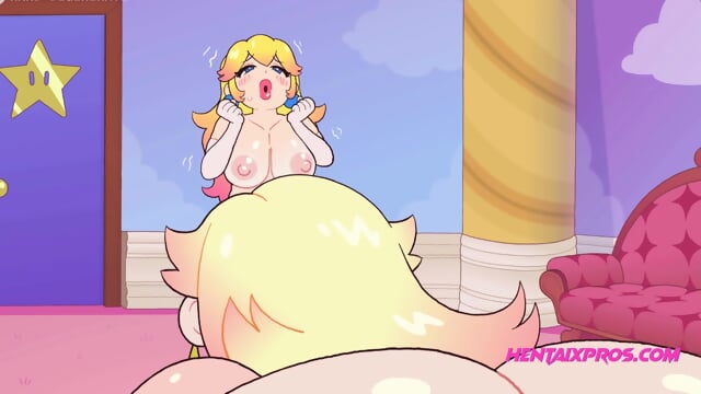 Giant busty blonde fucked by two tiny cocks – Funny Cartoon