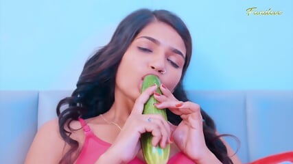 Indian Teen Love Cucumber