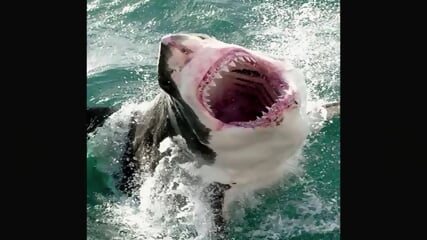 The Great White Shark Megalodon