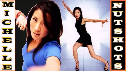 Asian Milf Michelle Yeoh BALLBUSTING COMPILATION She Kicks Some Balls - Asian Delight