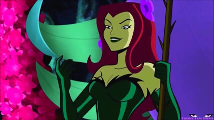 POISON IVY Ballbusting BATMAN Kick In The Balls Anime Ballbust Cartoon - Ivy Black