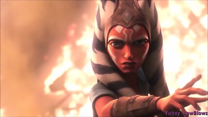 Star Wars Ahsoka Tano BALLBUSTING Anime Kick In The Balls - Leo Ahsoka