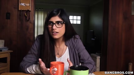 Mia Khalifa First Monster Cock Threesome