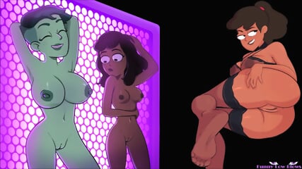 Beckett Mariner EBONY BALLBUSTING Poor Boy, Anime Kick In The Balls STAR TREK Lower Decks - Marine Rossi