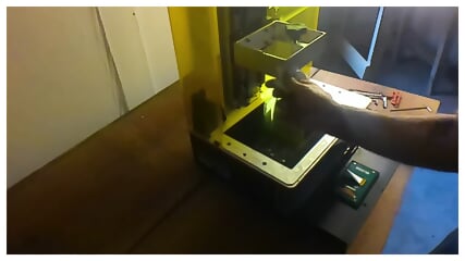 Anycubic M3 Max Resin Printer Screen Took A Shit And On Christmas Day Not Good