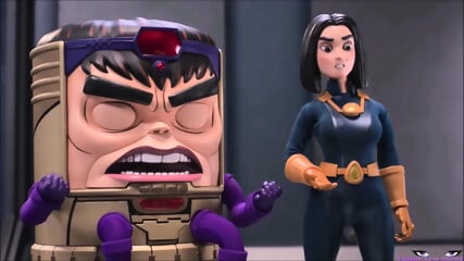 Monica Ballbusting MODOK NUT PUNCH In The Balls Anime Ballbust