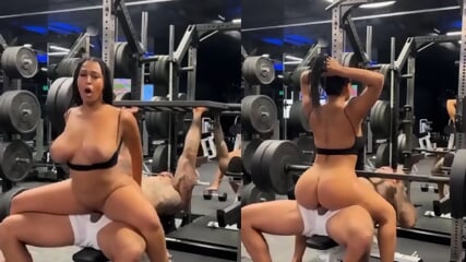 Jaaden Kyrelle Quickie At The Gym