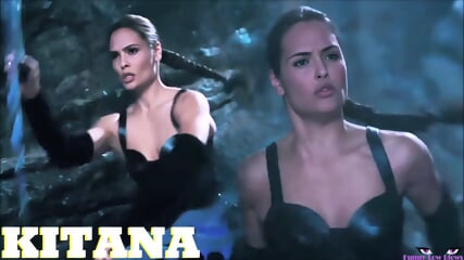 Talisa Soto Ballbusting KITANA Kick In The Balls & Ball Stomping Mortal Kombat - Exotica Soto