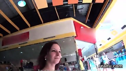 Perfect Czech Girl Gets Teased In The Shopping Centre And Banged In Pov