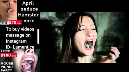 Girl Vore Hamster