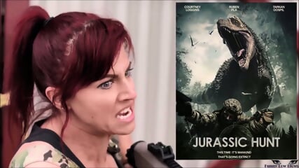 Mainstream Ballbusting Scenes Jurassic Hunt BALLBUST 2 Nutshots Courtney Loggins - Courtney Sweet