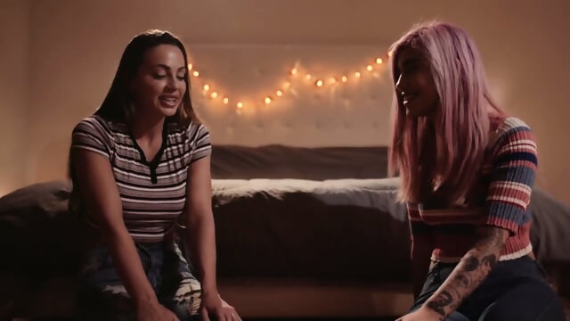 Lovely And Sexy Abigail Mac, Ashlee Juliet Caresses Each Other