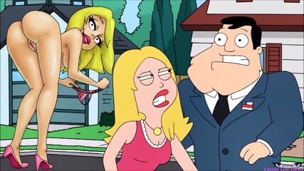 FRANCINE Sexy Blonde Milf BALLBUSTING Anime Grab Ball Squeezing, Husband Busted - Animergamergirl