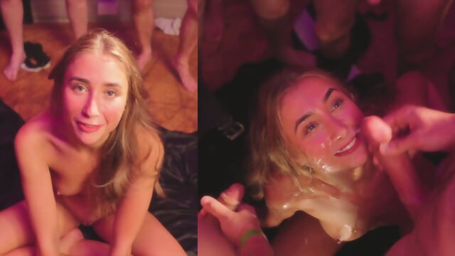 Lilly Phillips – 40 Man Bukkake xeiw