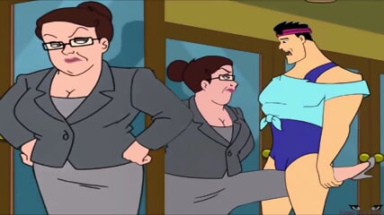 SuperNanny BALLBUSTING SuperMan, HERO Got Kicked In The Balls By Femdom Mature Mistress - Super Lady