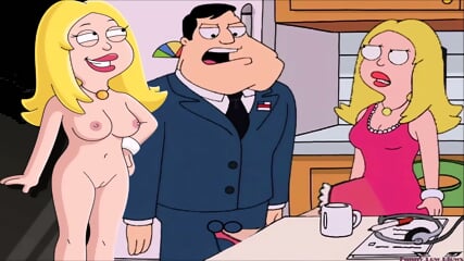 FRANCINE Busty Blonde Milf BALLBUSTING Anime Kick In The Balls BUSTED Husband - Francine Dee