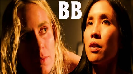 Female Assassin Ballbusting GROIN KNEE Sexy Fighter - Blonde Angel