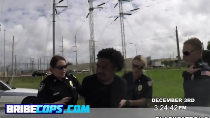 Excellent MILF Cops Are Going Interracial With That Loaded Black Monster