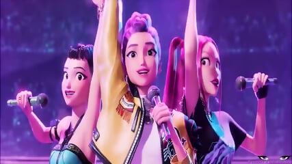 Demon Hunters 3 Girls BALLBUSTING 3 Nutshots - Animergamergirl