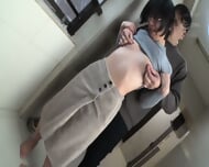 Women-only Apartment Humiliation: A Plain Girl’s Hips Twitch As Her Small Breasts Are Teased